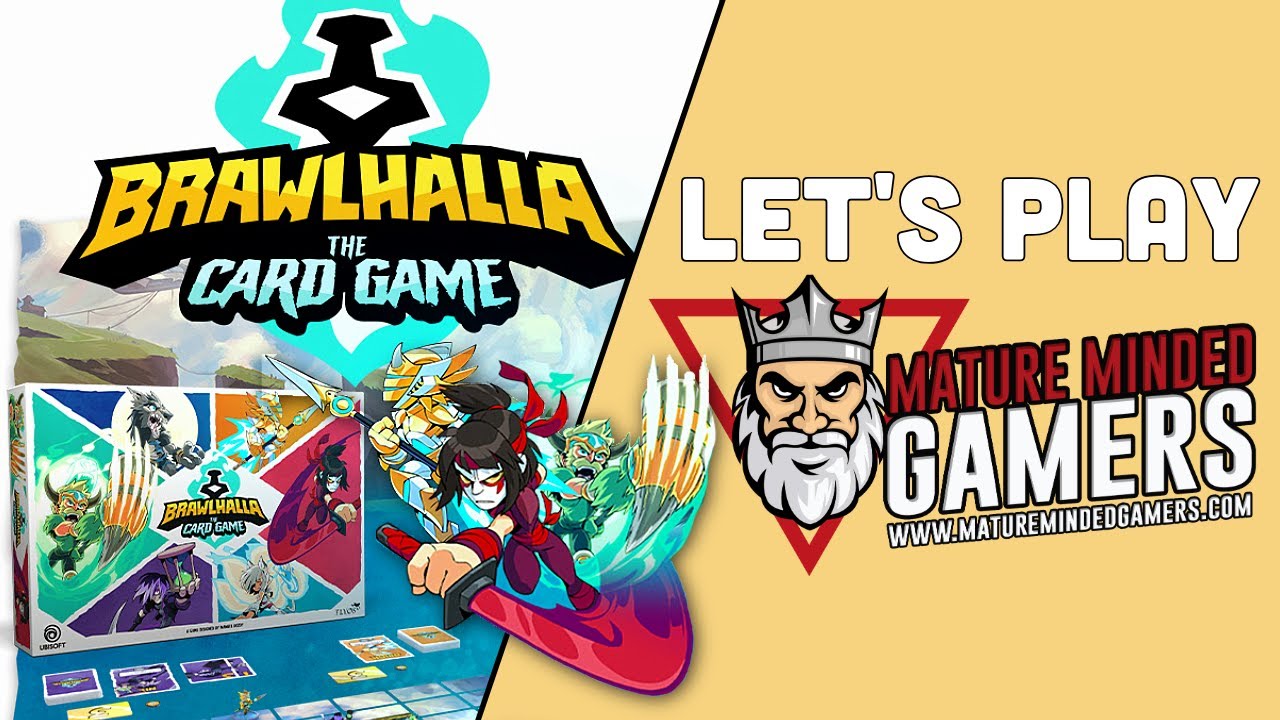 Brawlhalla: The Card Game &ndash; Full 1v1 Battle! Hattori vs Bodvar | Mature Minded Gamers Playthrough