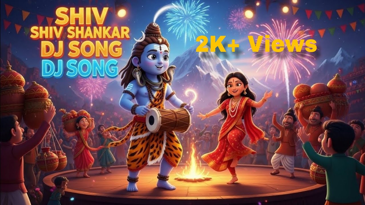 हर हर महादेव 🔥l Bam Bam Bhole Naache Dil Khole l Shiv Shankar DJ Dance Bhajan l Kavad song l Bhole 