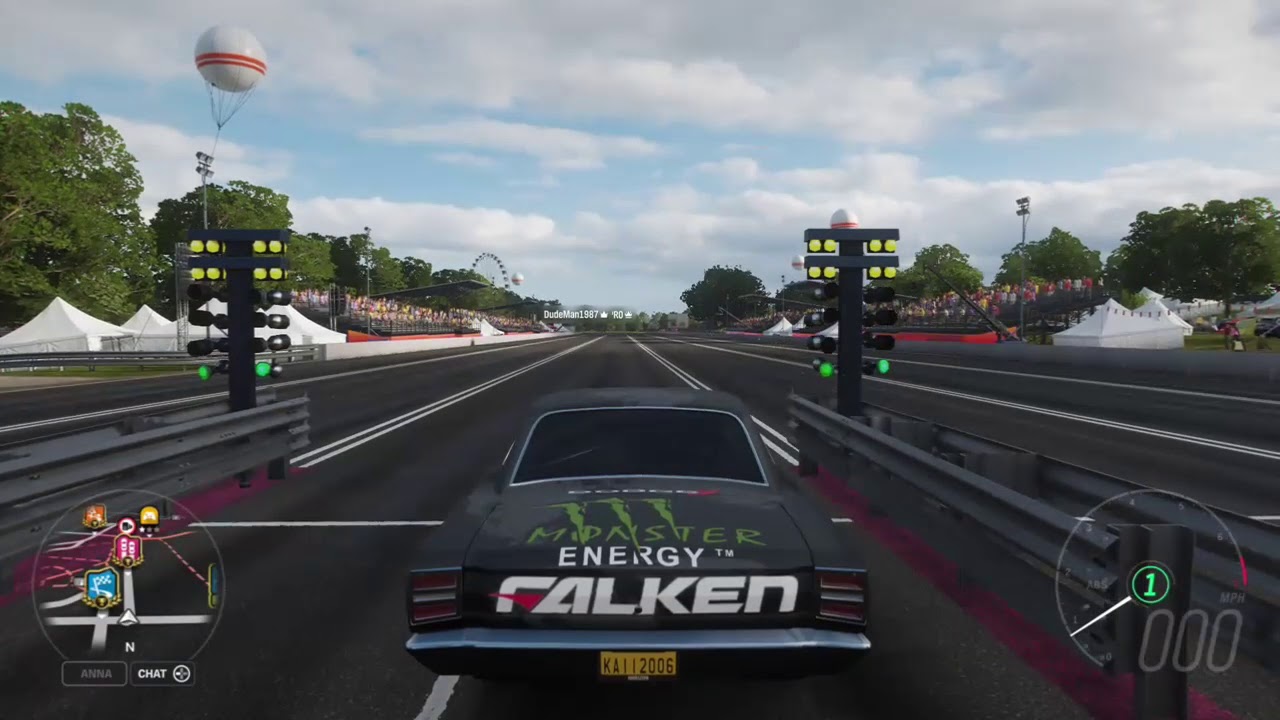 Forza Horizon 4 - Dodge Dart Hemi wheelie drag tune