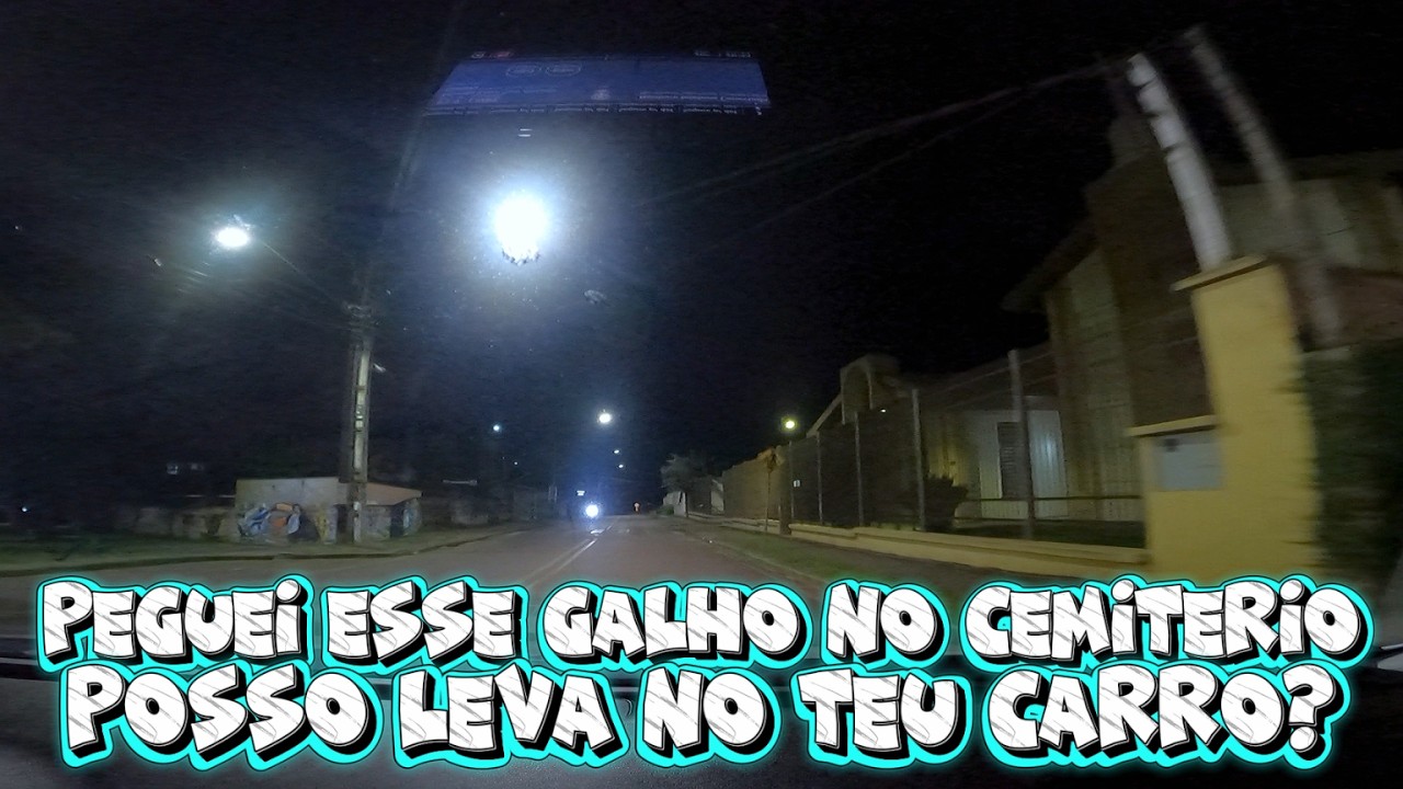 Ele é mecânico porem precisava do galho que pegou no cemitério