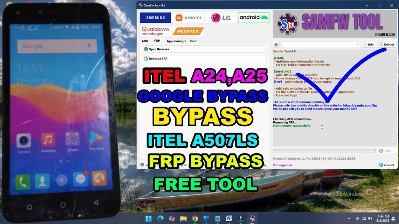 itel A24 Frp Bypass New Trick, Apps Not Opening. All itel A24/A23 FRP Bypass 2025.