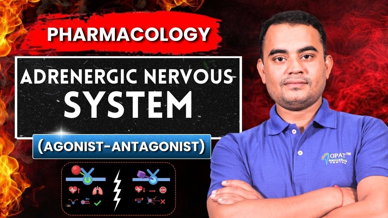 ADRENERGIC NERVOUS SYSTEM (AGONIST-ANTAGONIST) | PHARMACOLOGY | GPAT-2020