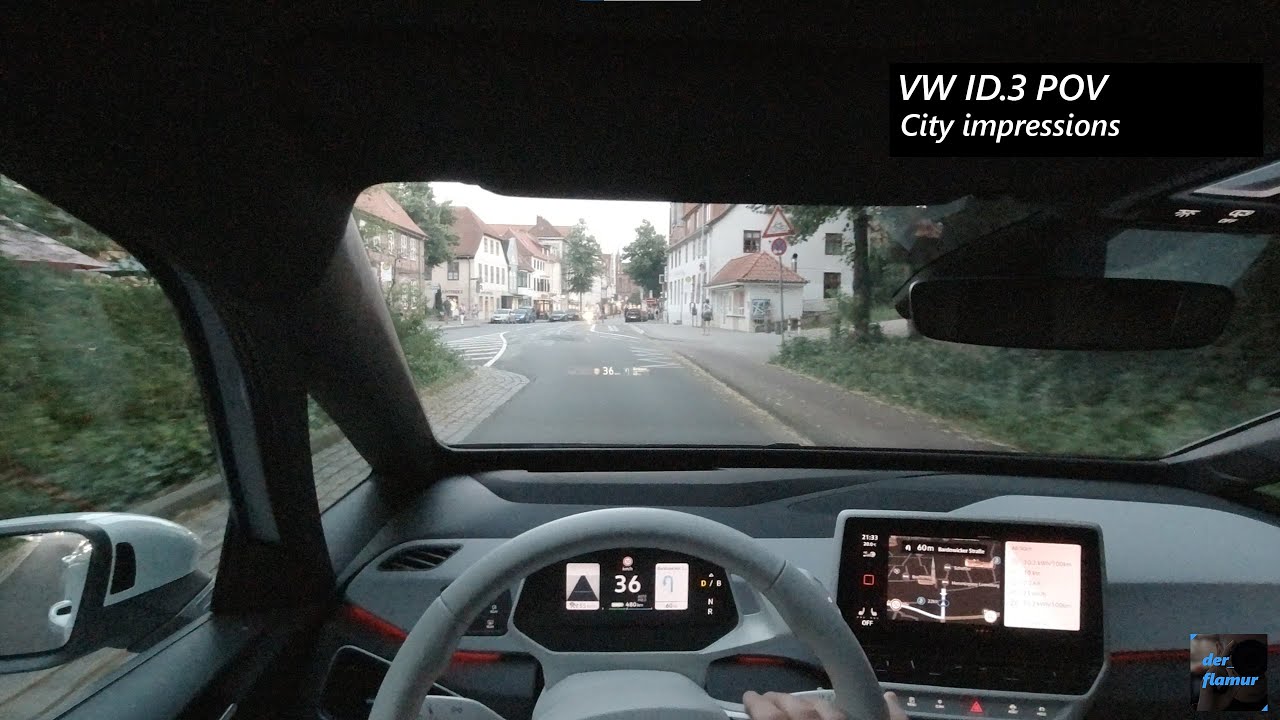 VW ID.3 POV in-car impressions + sound