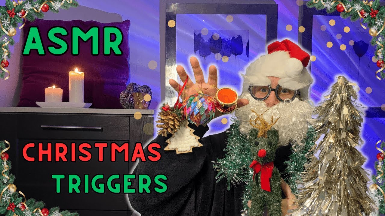 Santa's Festive ASMR | Christmas Trees & Ornaments