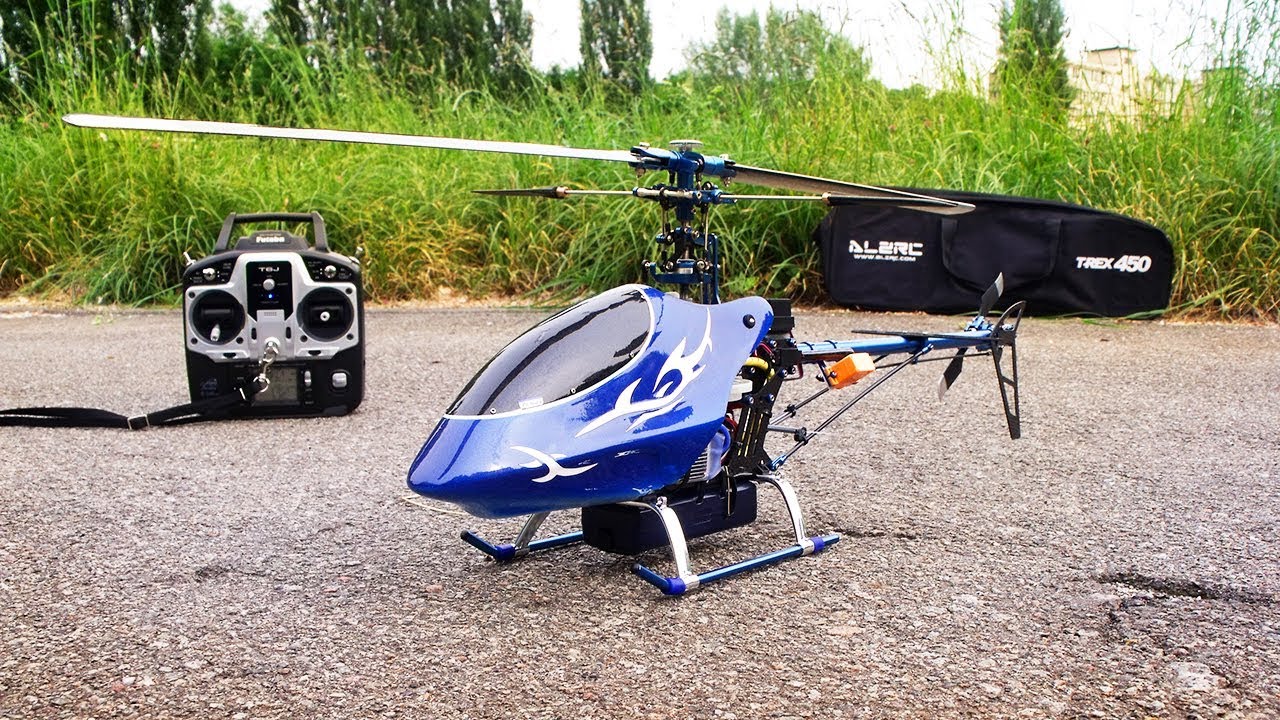 Вертолет T-REX 450SE V2 (clone). Полеты с камерой