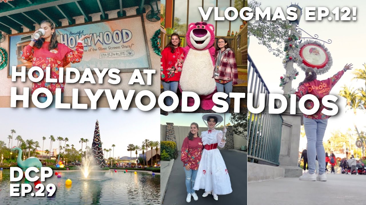 VLOGMAS DAY 11: Christmas at Hollywood Studios! | Disney College Program 2024