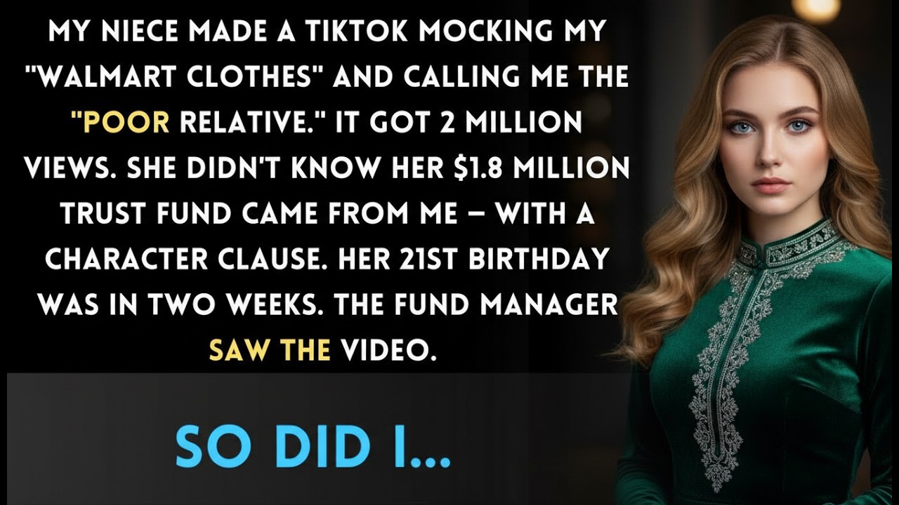 My Niece Posted That Her ＂Poor Aunt＂ Couldn't Afford Designer  Then Her Trust Fund Statement was