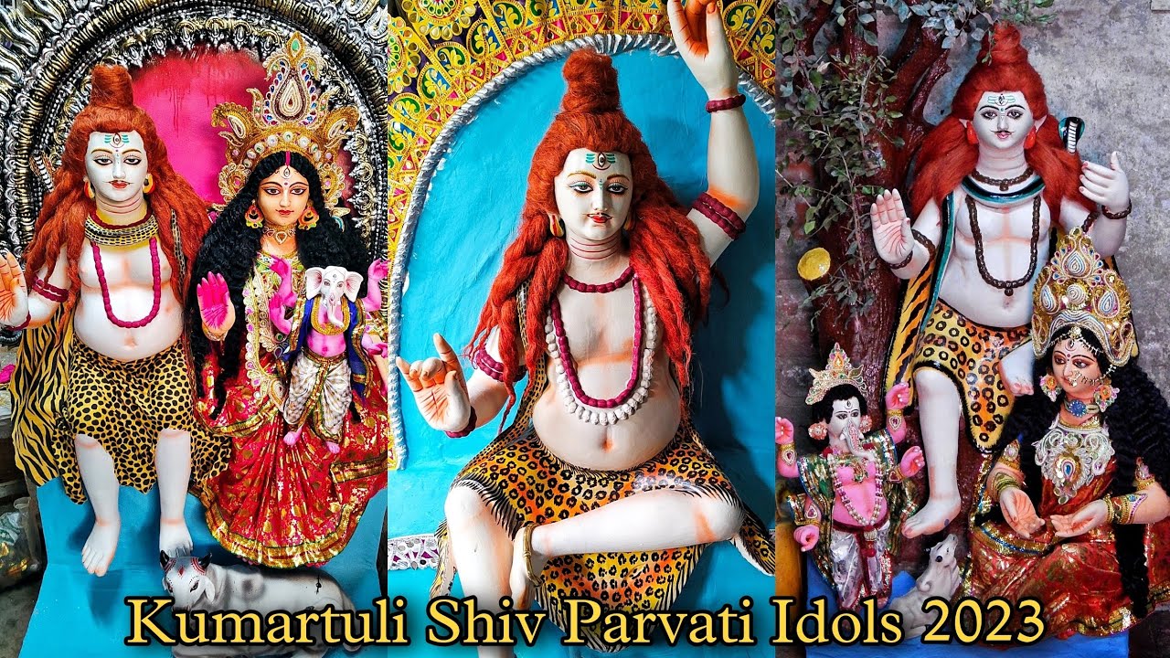 Maha Shivratri 2023 | Kumartuli Shiv Parvati Idols 2023 | Kumartuli | Kolkata