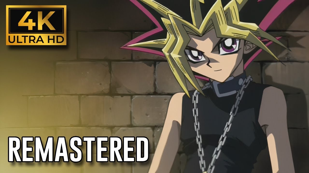 Yu-Gi-Oh! Duel Monsters Ending 4 Remastered - Afureru Kanjou ga Tomaranai [4K]