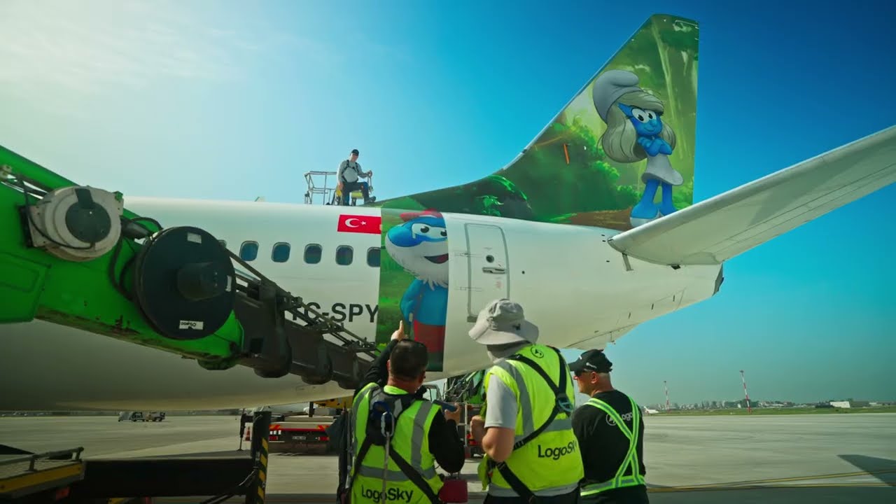 SunExpress Airlines | Smurfing the Skies 💙✈️