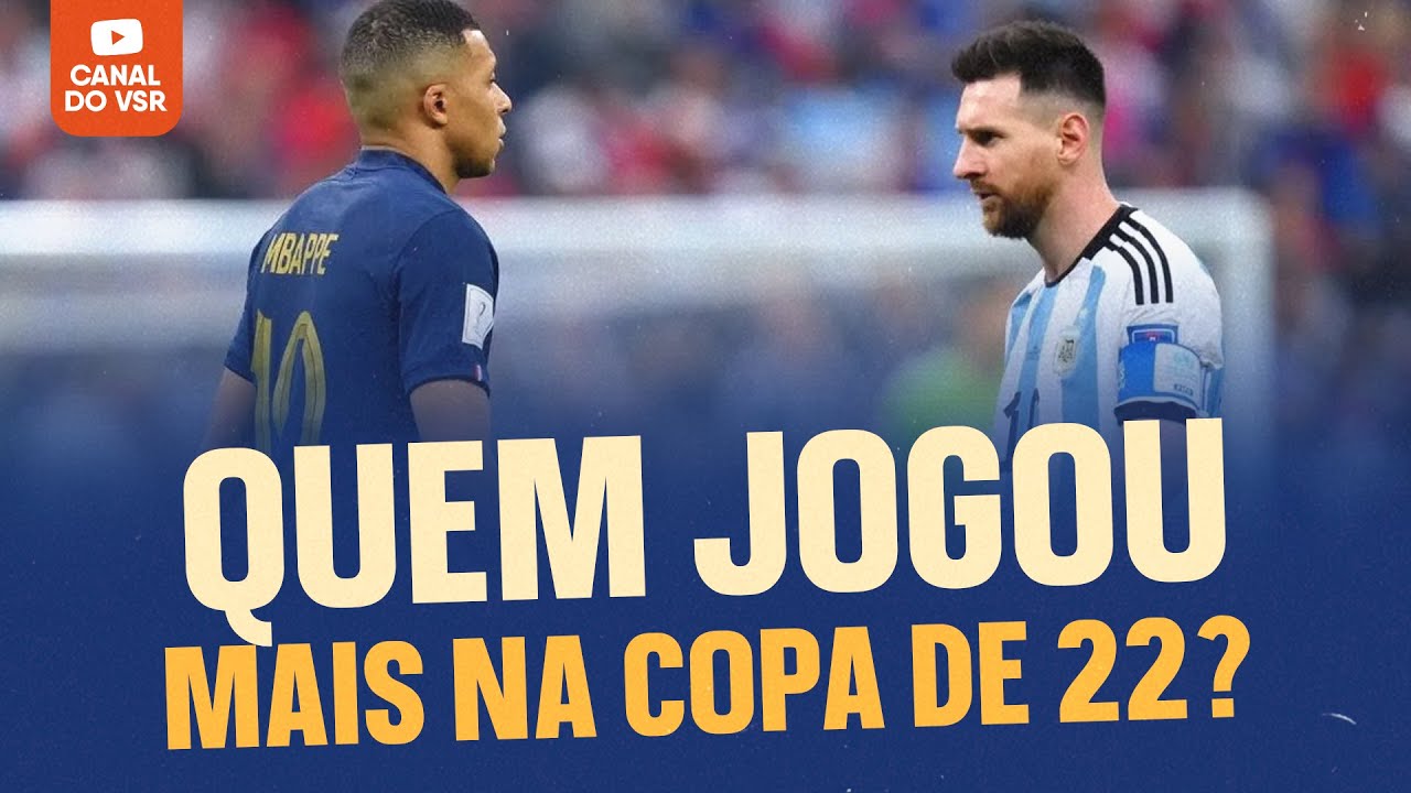 A LENDA DA COPA DO MBAPPE MELHOR QUE A DO MESSI