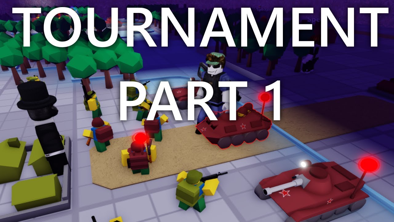 THE TOURNAMENT in Roblox Noobs in Combat Part 1