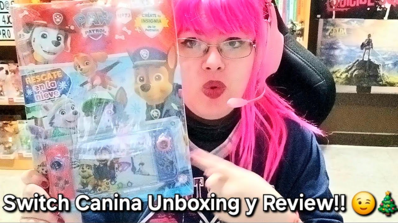 Switch Canina (La Patrulla Canina) Unboxing y Review 😉🎄 