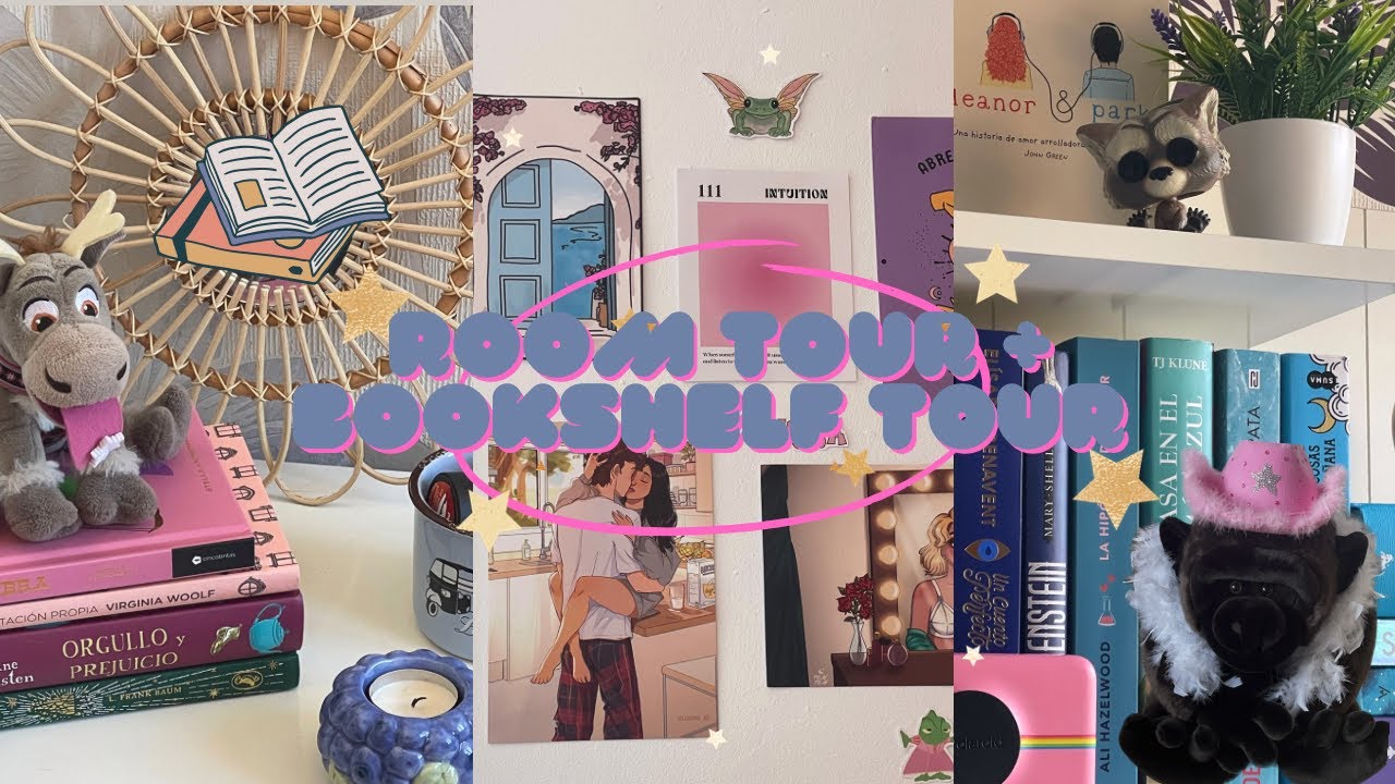 ROOM TOUR + BOOKSHELF TOUR [ACTUALIZADO] 📚⚡️
