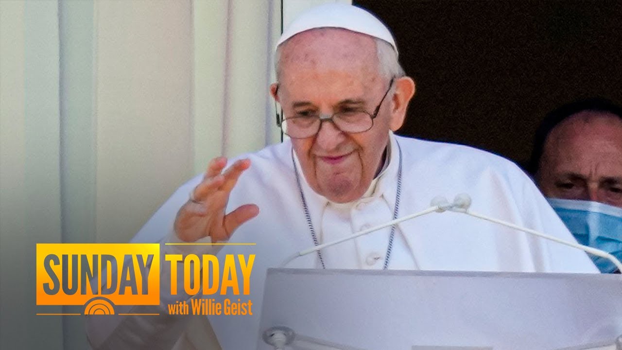 Pope Francis Delivers Sunday Blessing From Hospital Balcony Days After Surgery