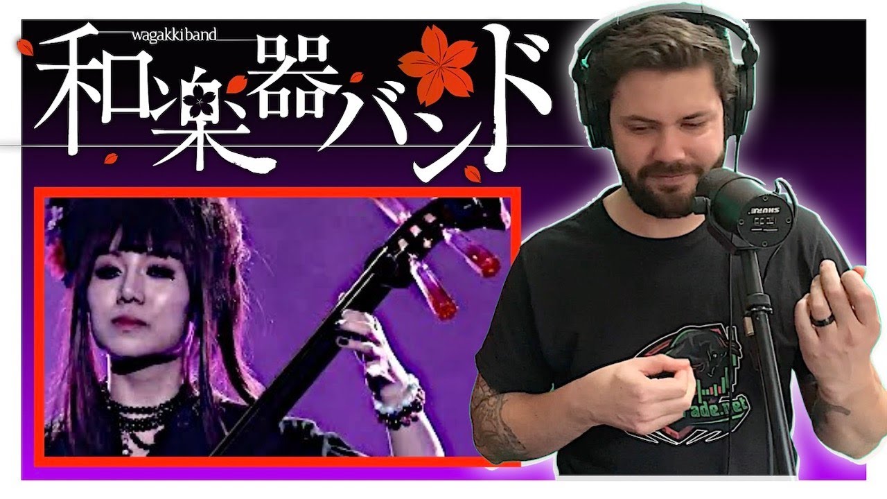 Wagakki Band - HOMURA + AKATSUKI NO ITO 1ST JAPAN TOUR 2015 | MUSICIANS REACT