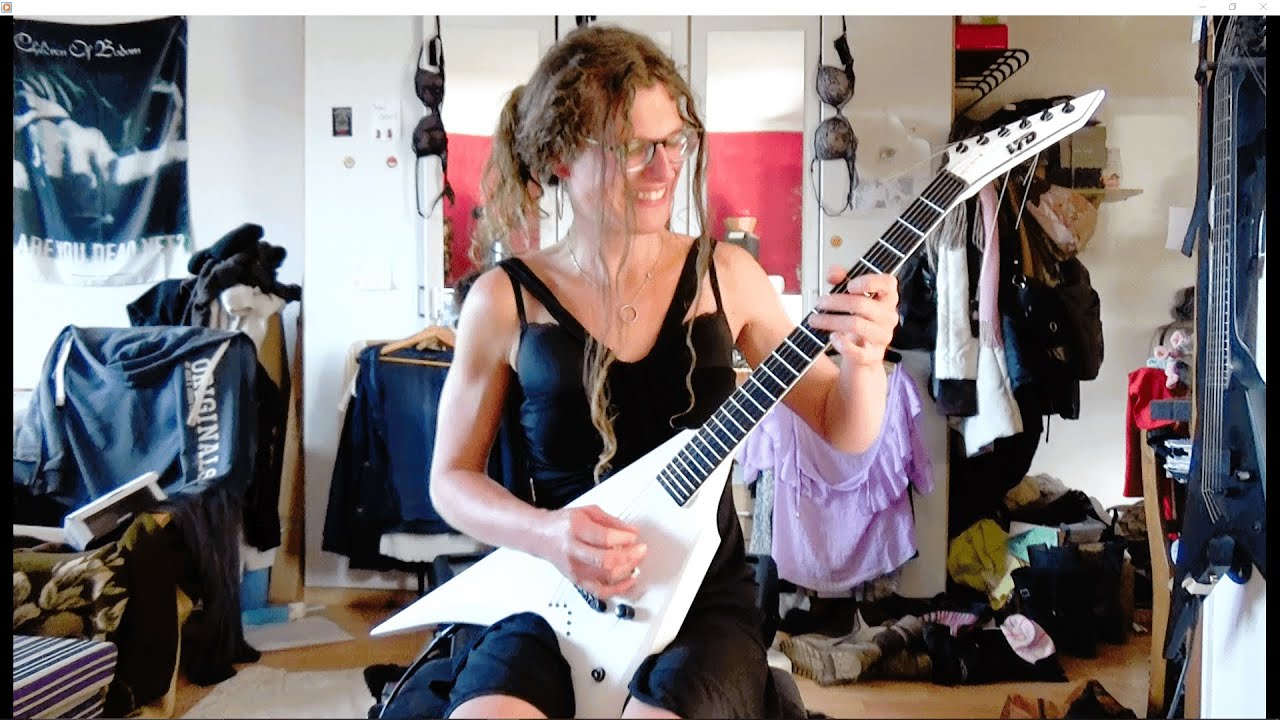 CHILDREN OF BODOM - HATE ME! - GUITAR & VOCALS COVER/ KIMITAR