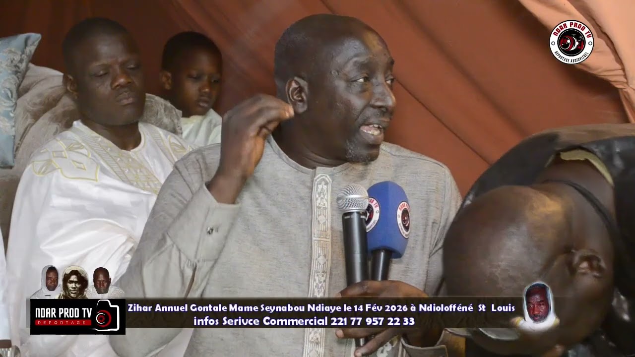 Zihar Annuel Gontale Mame Seynadou Ndiaye le 14 février 2026 à Ndioloffene st louis Partie 16