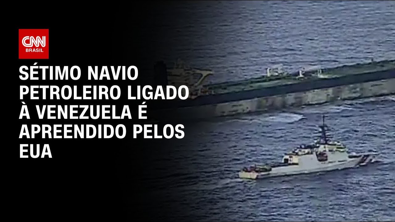 Estados Unidos anunciam apreensão de mais um petroleiro no Caribe | CNN 360°