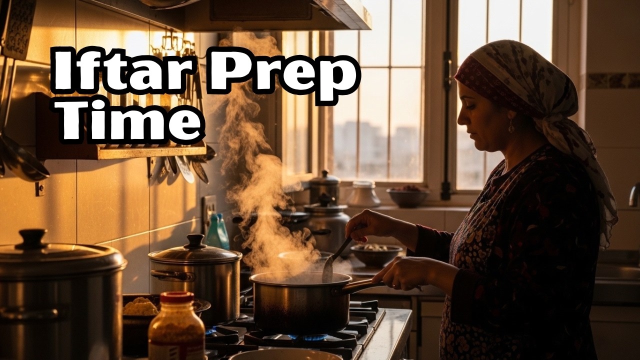 Cooking for Iftar Background Music 🍲 Relaxing Ramadan Instrumental 1 Hour