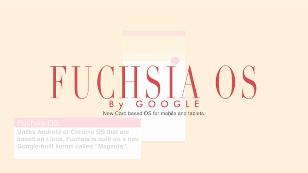 [Hands-On] Fuchsia OS | Google's new OS for mobiles.