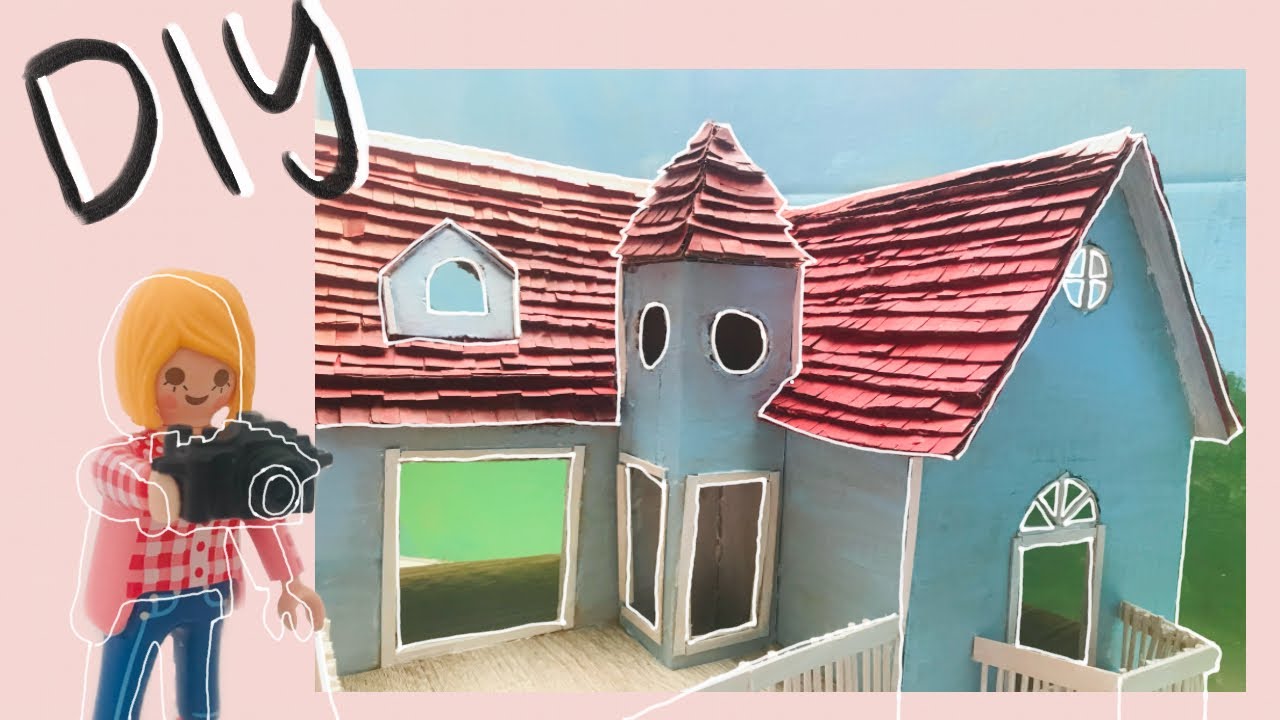 DIY Playmobil Haus basteln//Miniatur Haus//miniature house//Familie Bäcker