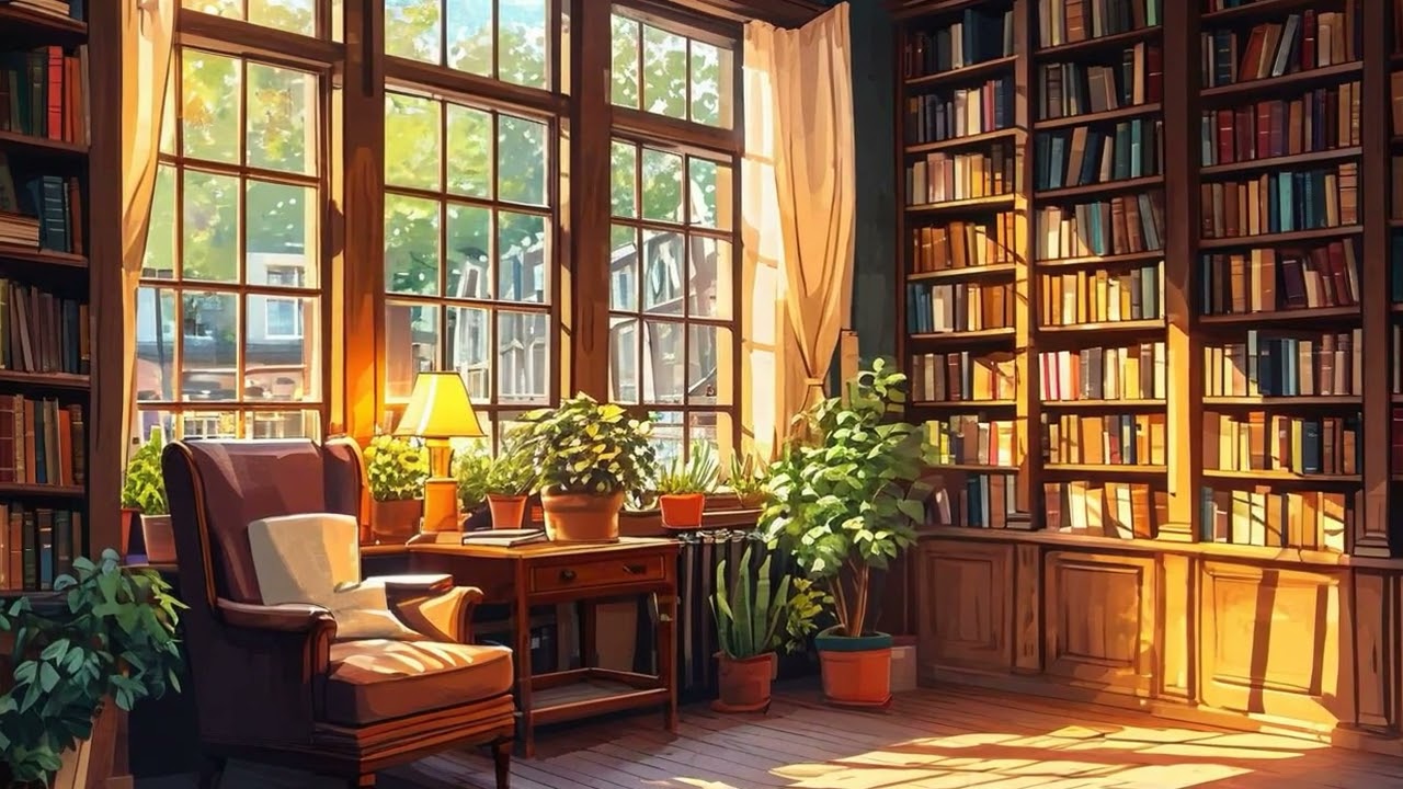📚 Cozy Bookstore Lofi | 1 Hour Study & Deep Focus Music