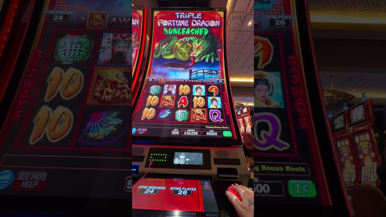 Triple Dragon fortune players edition COINS COINS COINS mega spins and a jackpot 80 free spins