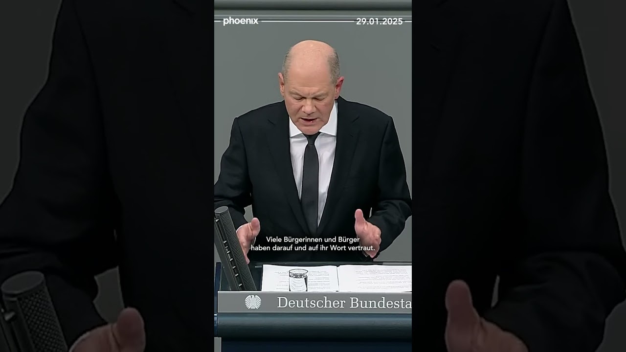 Unionsantrag erh&auml;lt Mehrheit mit AfD-Stimmen | Olaf Scholz & Friedrich Merz liefern hitzige Debatte