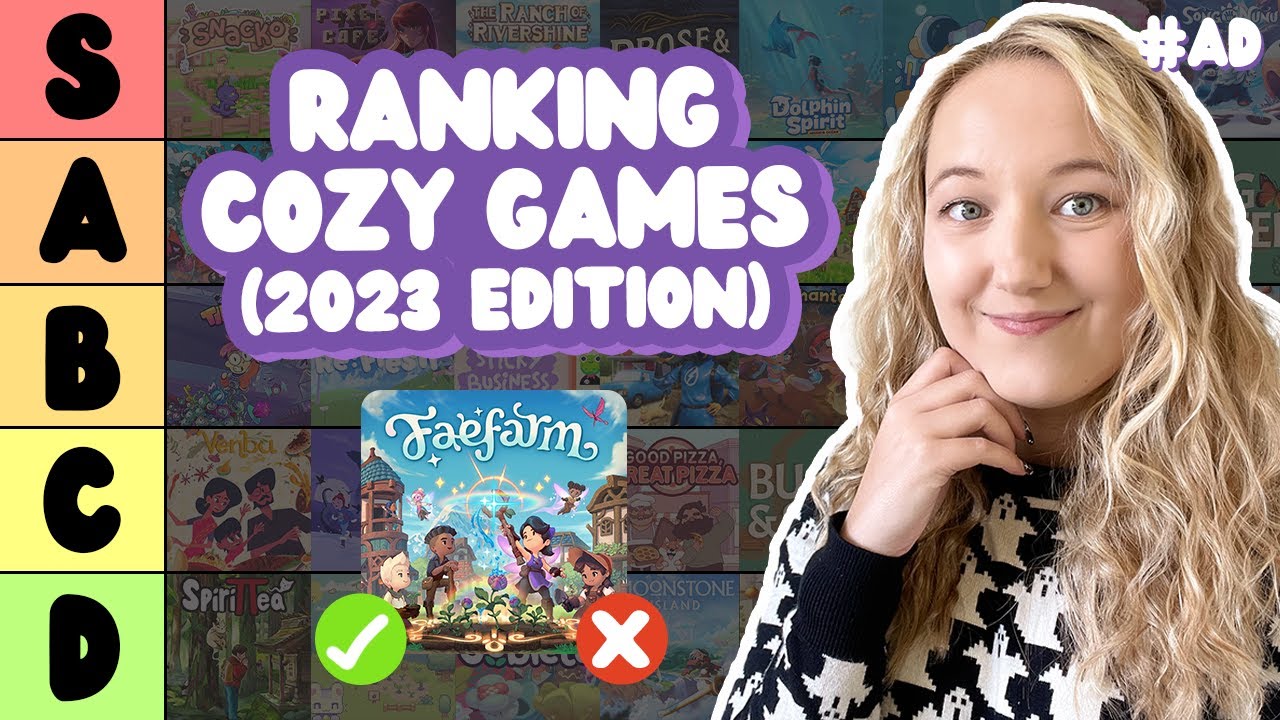 Ranking EVERY Cozy Game I Played in 2023!