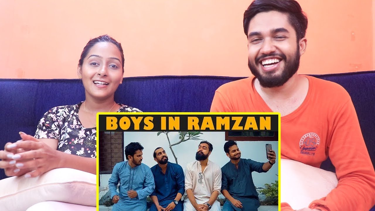 INDIANS react to BOYS IN RAMZAN | Karachi Vynz Official