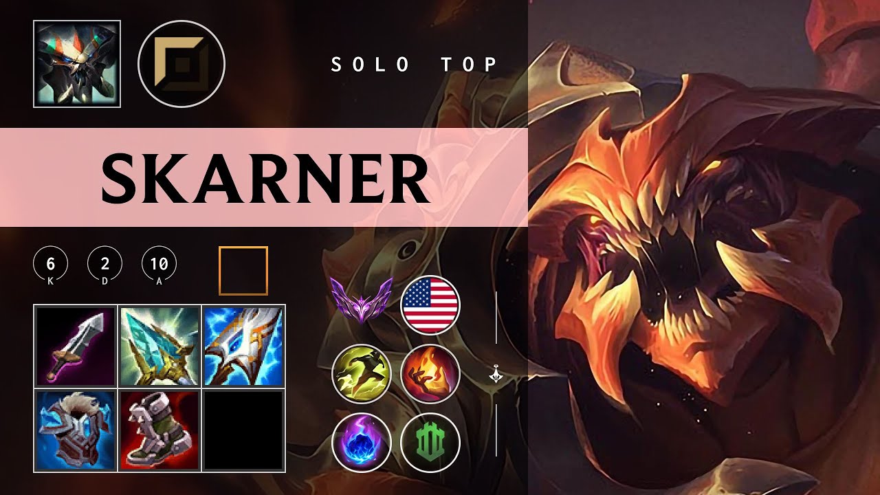 Skarner Top vs Dr. Mundo - NA Master Patch 26.02