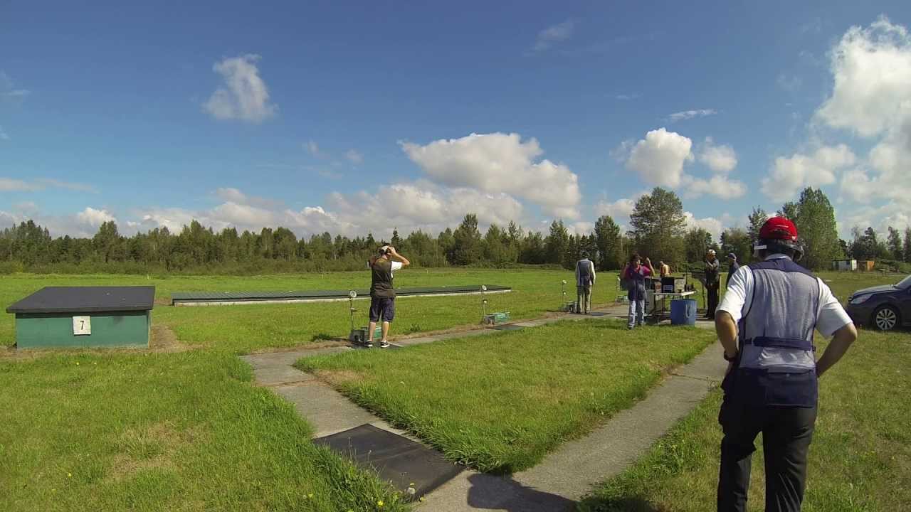 20130907 Vancouver Gun Club Olympic Trap Round 3 - Part 1 (Beretta S682X Trap)