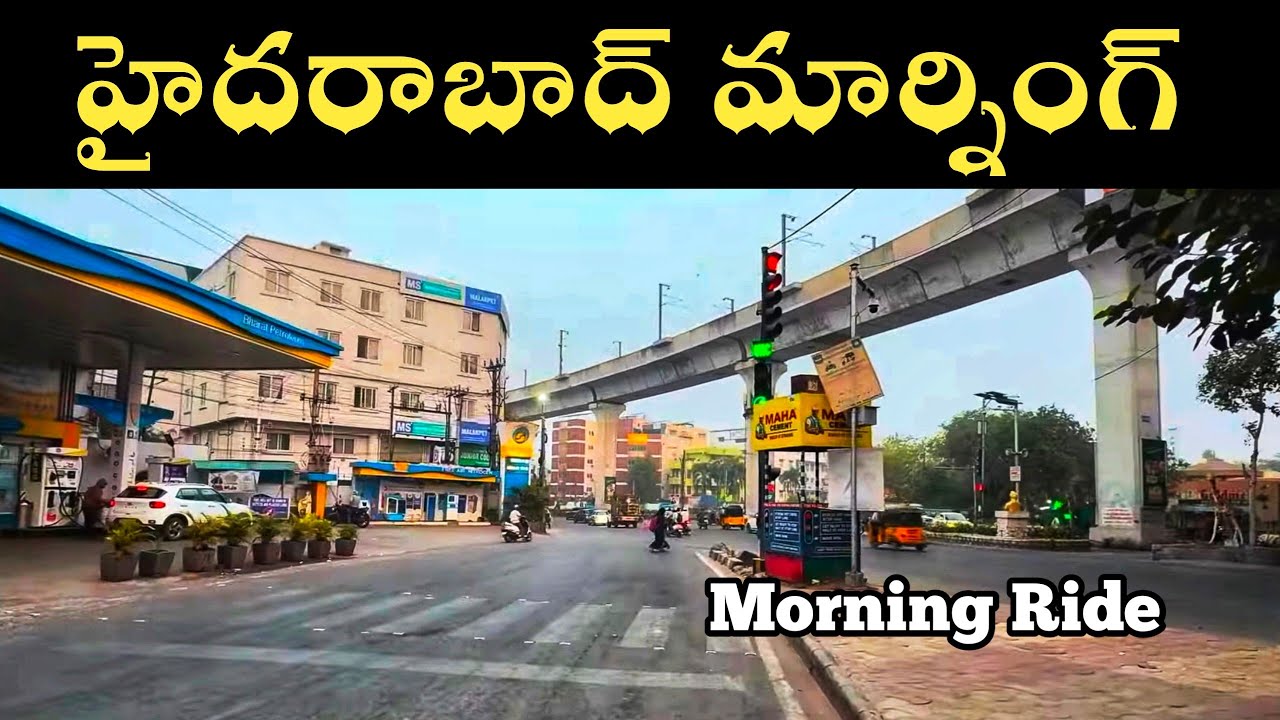 Morning Ride From Nalgonda X Road To Chaitanyapuri Metro Station 