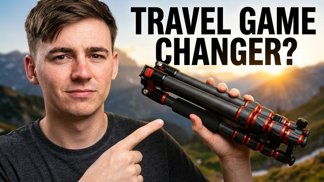 K&F Concept BA225 - An Amazing Mini Tripod for Traveling