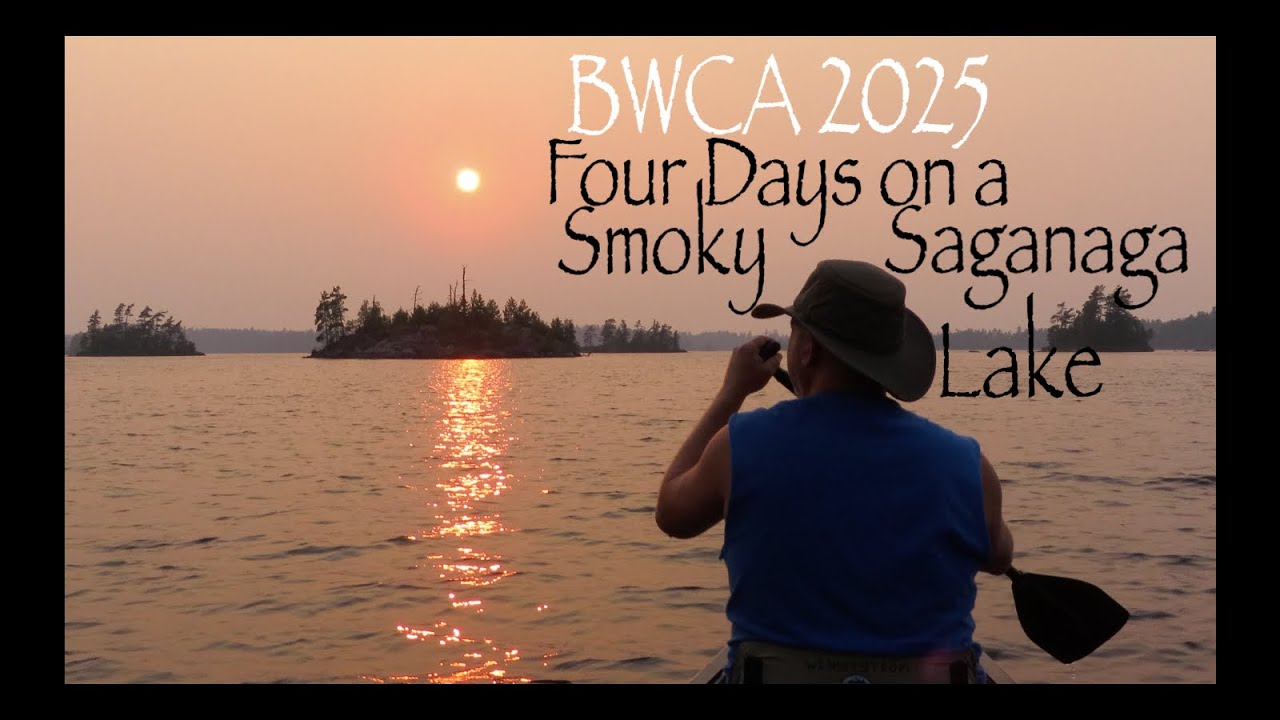 BWCA 2025: Four Days on a Smoky Saganaga Lake Island Camping | Fish Fry, Wildlife, and Banter