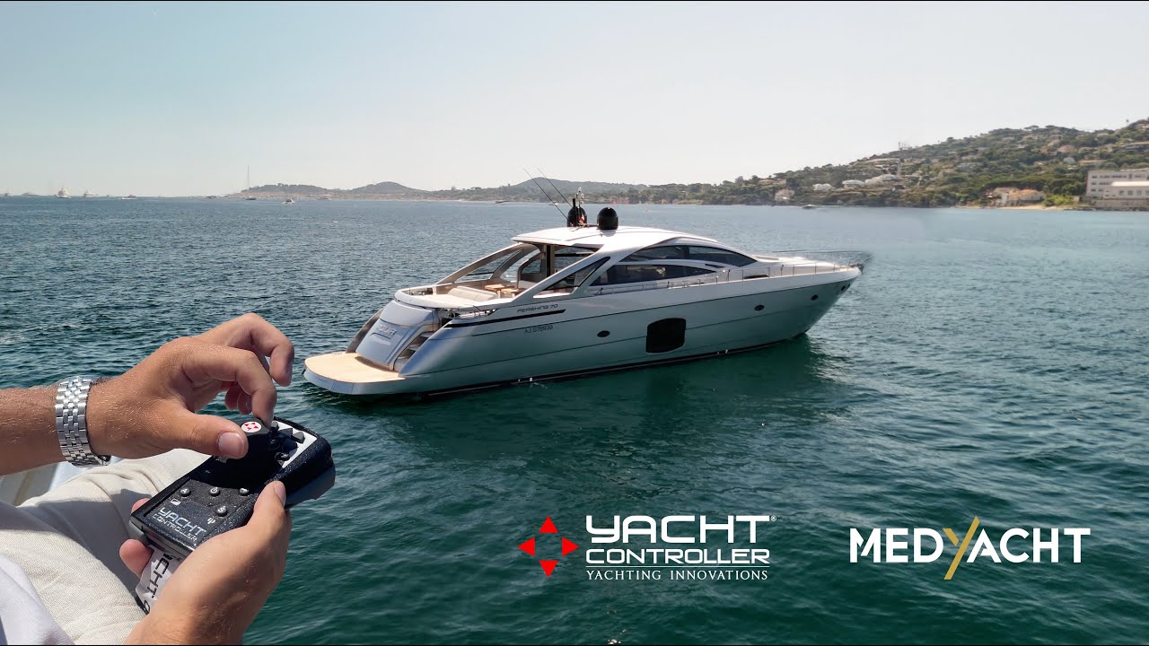 🚤 Découvrez le Pershing 70 et le Yacht Controller : Manœuvres Ultra Simples avec MEDYACHT !