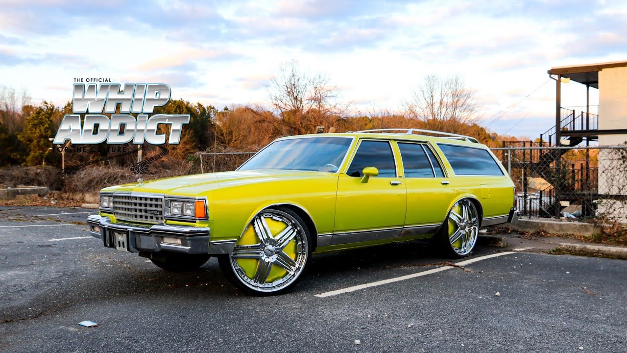 WhipAddict: 85' Chevy Caprice Wagon on 26