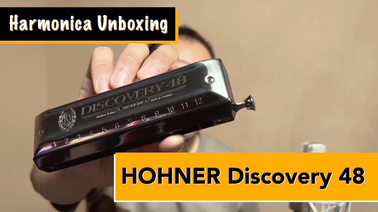 HOHNER Discovery 48 - Unboxing with my first experience with it! The slider is surprisingly smooth!