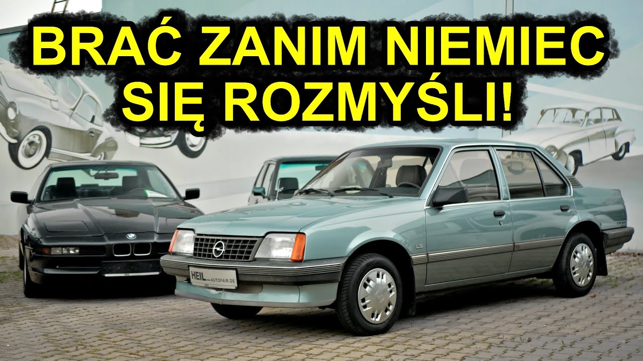 Opel Ascona, którego NIEMIEC będzie GONIŁ do GRANICY!