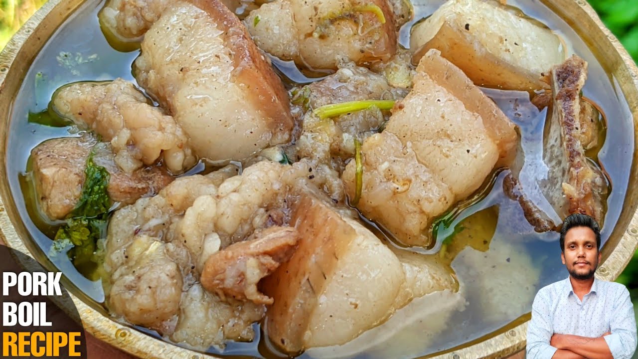 Making An Easy Northeast Style Boiled Pork Recipe | Pork Boil Recipe In Cooker | Pork Recipe