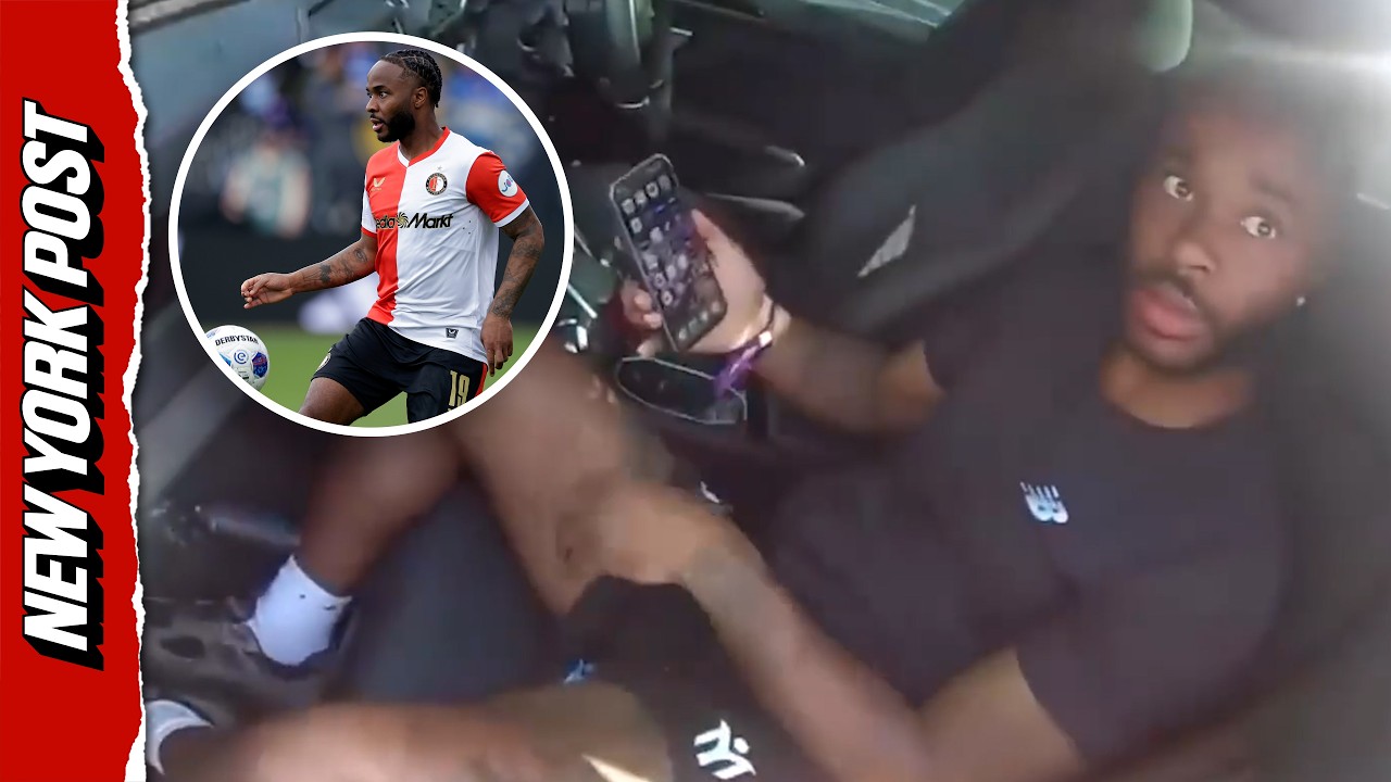 Soccer Star Raheem Sterling Busted With Laughing Gas Canisters After Crashing $360K Lamborghini