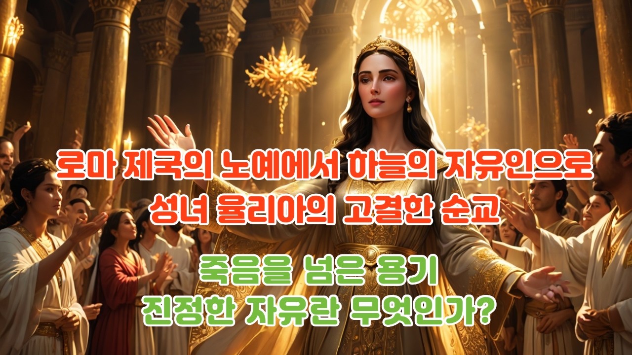 로마 제국의 노예에서 하늘의 자유인으로 성녀 율리아의 고결한 순교