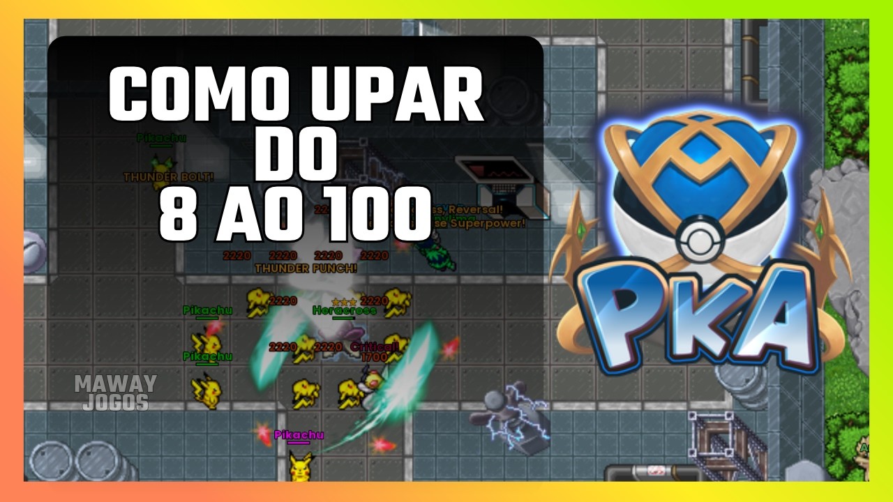COMO UPAR DO NIVEL 0 AO 100 NO POKEALLIANCE (PKA)