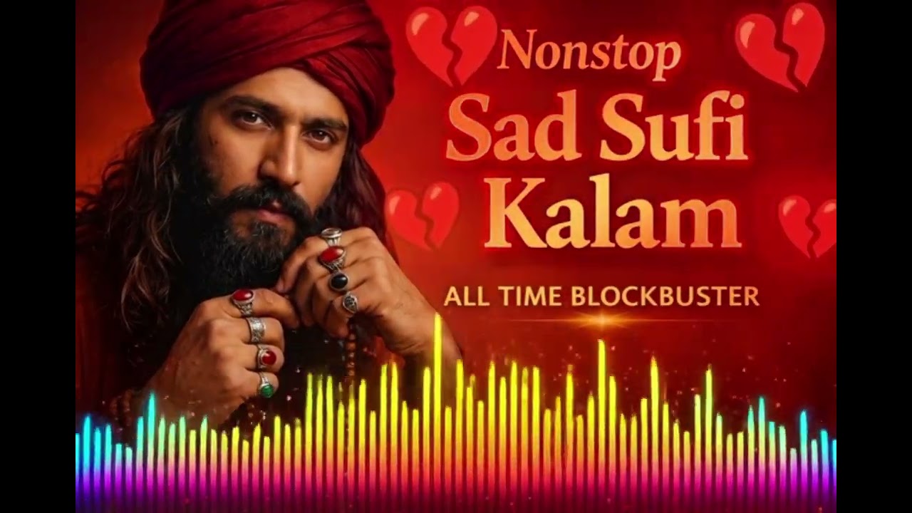 Nonstop Sad Sufi Kalam 💔 | Ishq Murshid | Mera Zakhmi Dil | Heart Touching Sufi Songs 2026