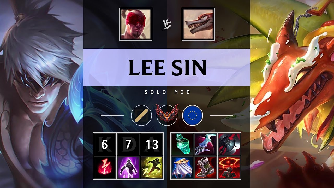 Lee Sin Mid vs Naafiri - EUW Grandmaster Patch 25.12