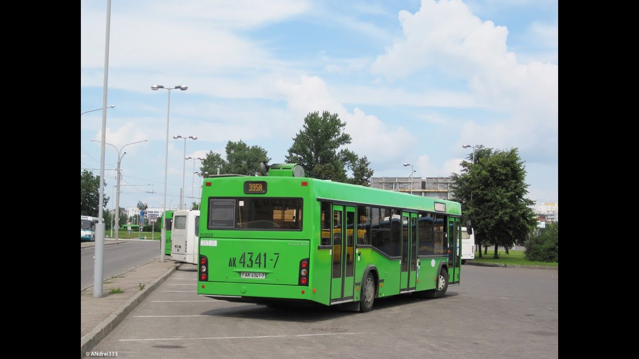Автобус Минска МАЗ-103.476,гос.№АК 4341-7,марш.115э (13.06.2020)