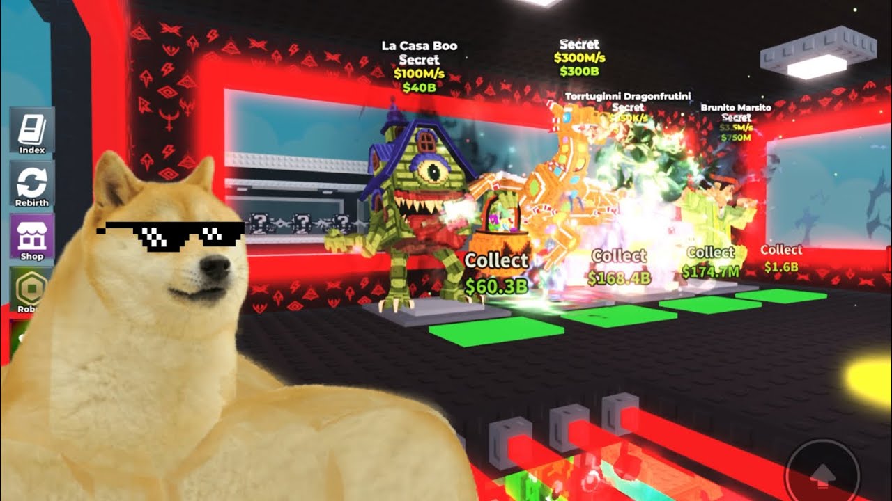I made another mega modded block in steal a brainrot Part 4 (with fans!!!)