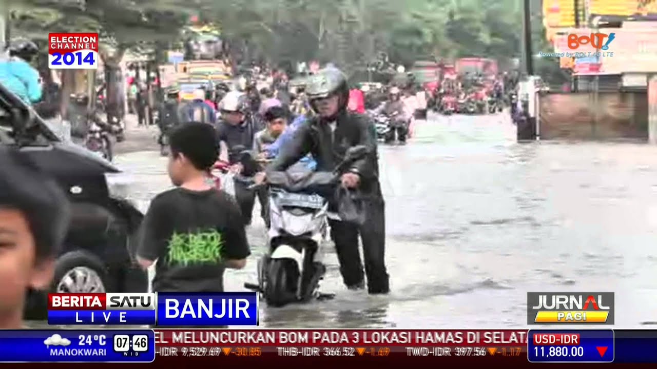 Banjir Rendam Tangerang Selatan