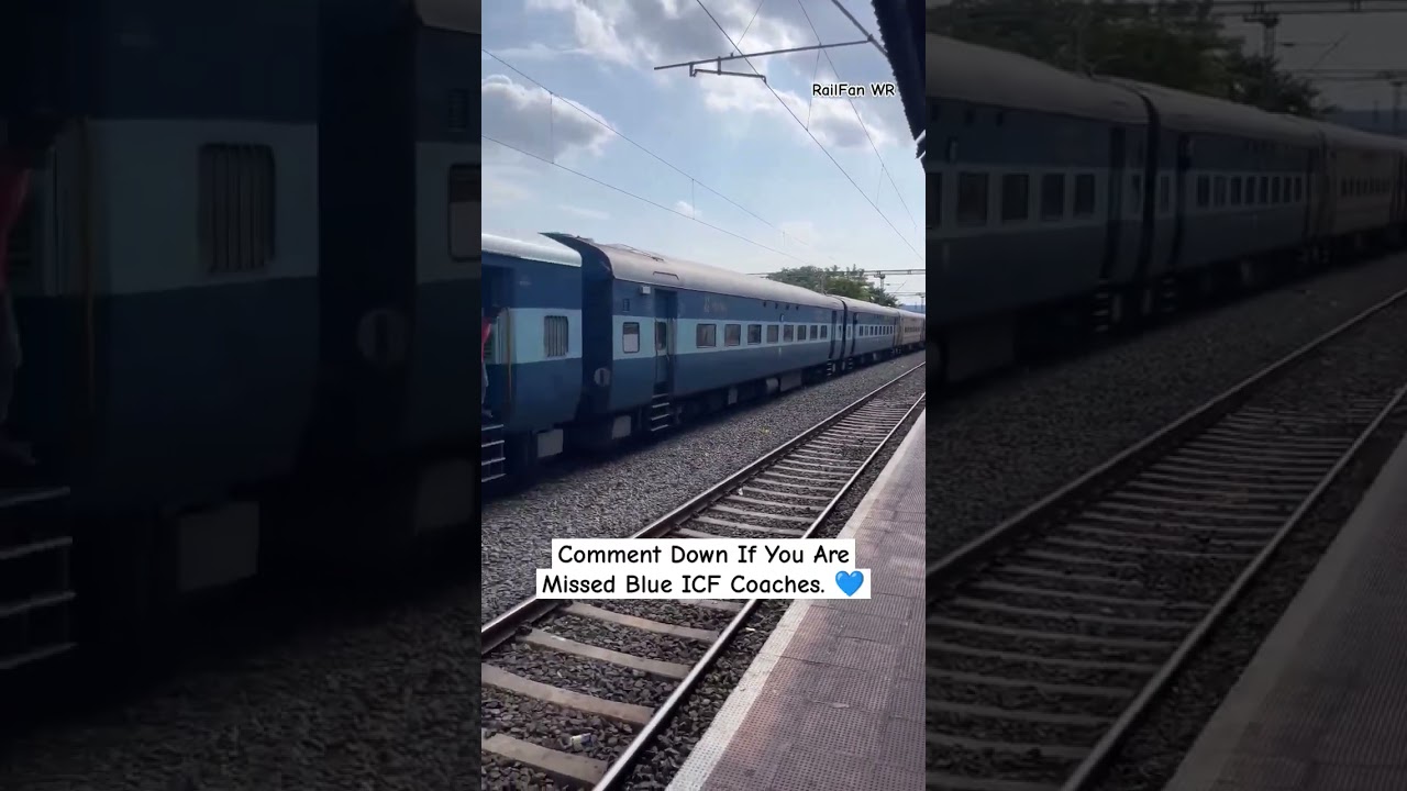 The Untold Stories of Indian Railways Blue ICF Coaches